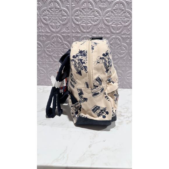 Old Navy x Disney Mickey Mouse All-Over Print Mini Backpack NEW main image 5